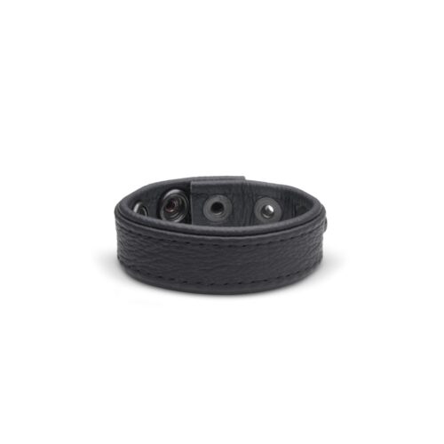 Leather Cockring Black