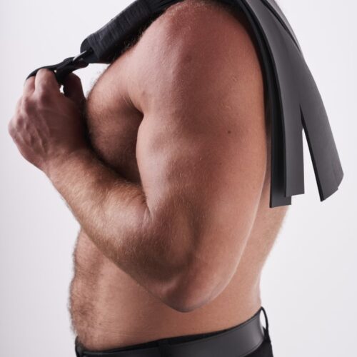 Leather Slapper Black