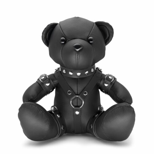 Leather BDSM TEDDY Black