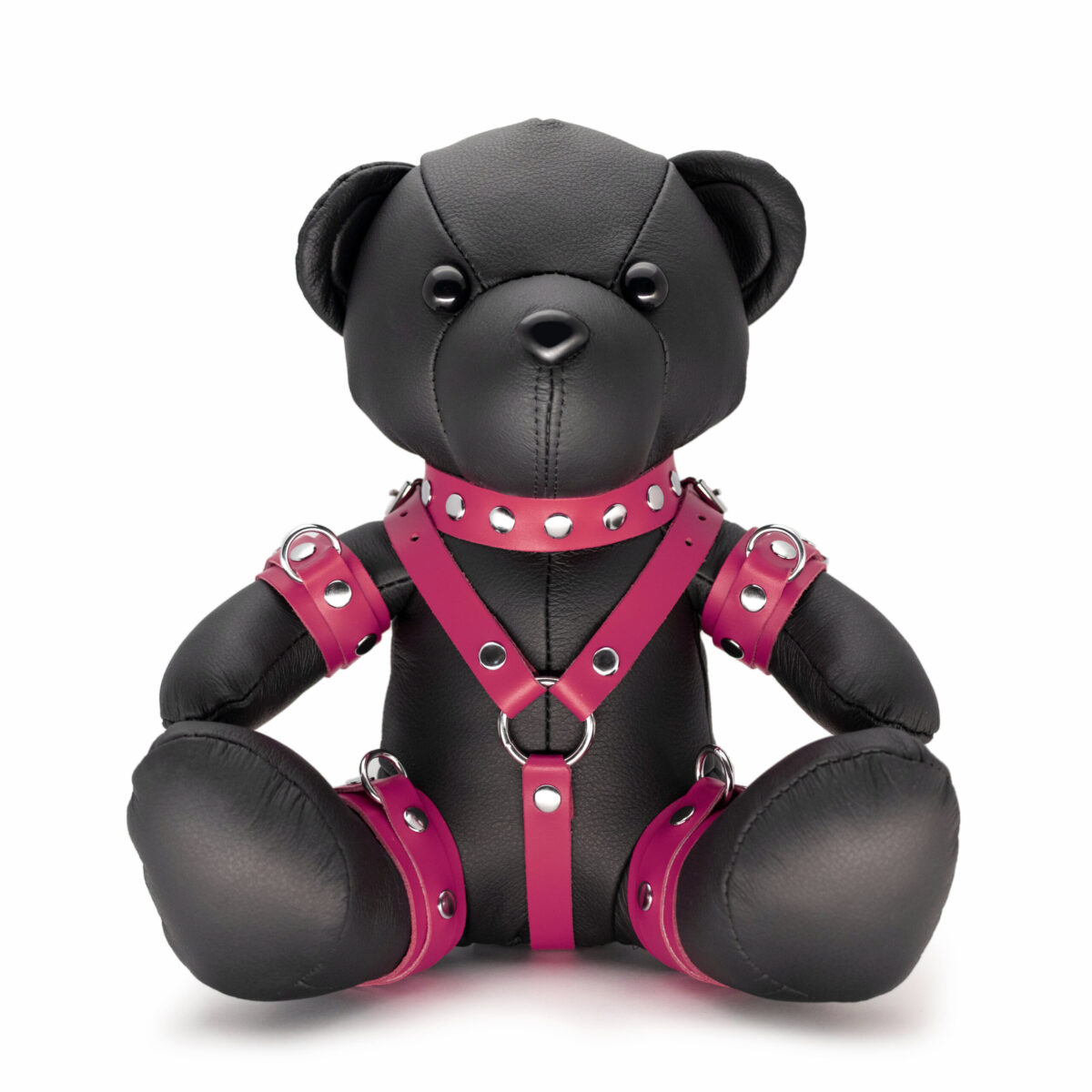 Leather BDSM TEDDY Pink