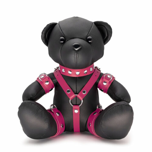 Leather BDSM TEDDY Pink