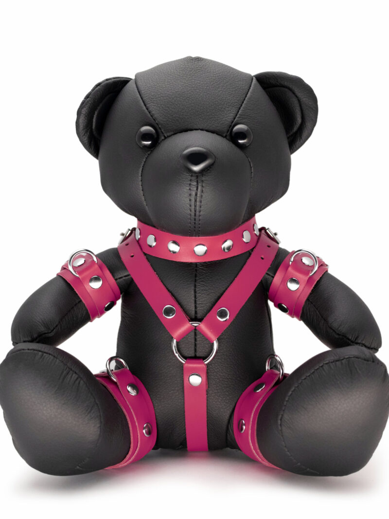 Leather BDSM TEDDY Pink