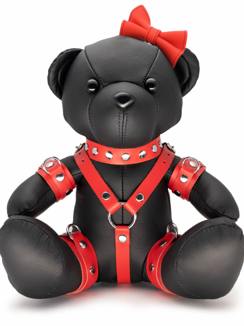 MEDDY The BDSM Teddy Black/Red