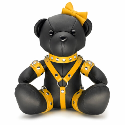 MEDDY The BDSM Teddy Black/Yellow