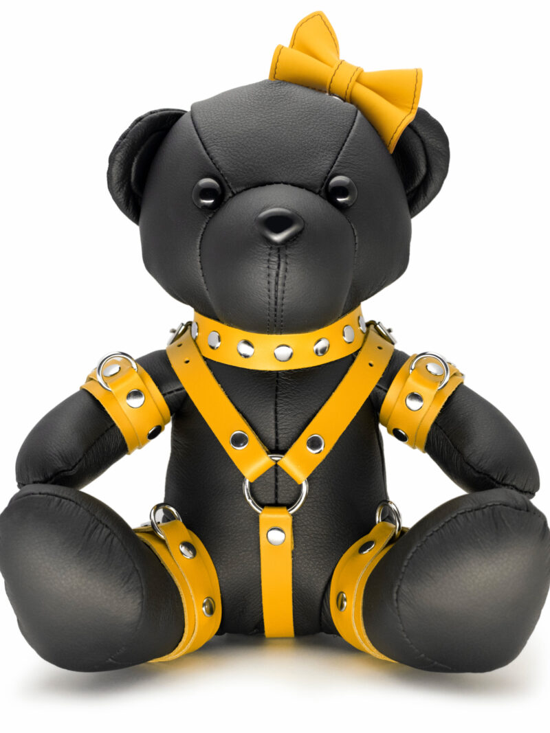 MEDDY The BDSM Teddy Black/Yellow