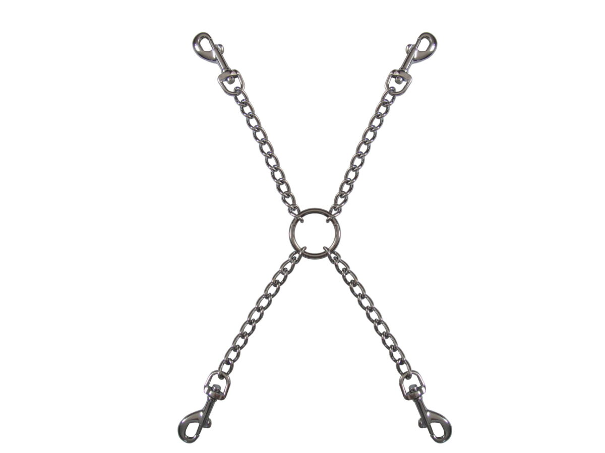 OS 0333 Hogtie Chains with Carabiners – Set of 4