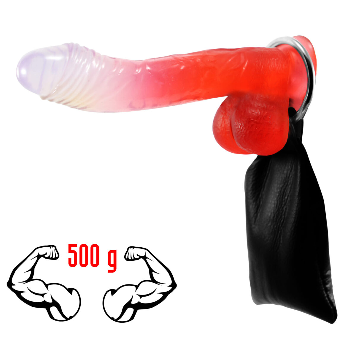 Leather Penis Weight “Strong Man” – 500 g