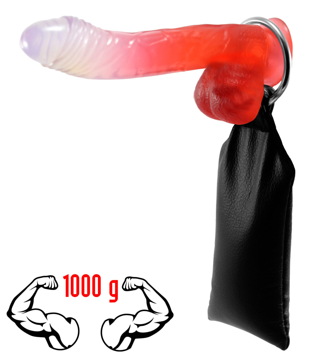 Leather Penis Weight “Strong Man” – 1000 g