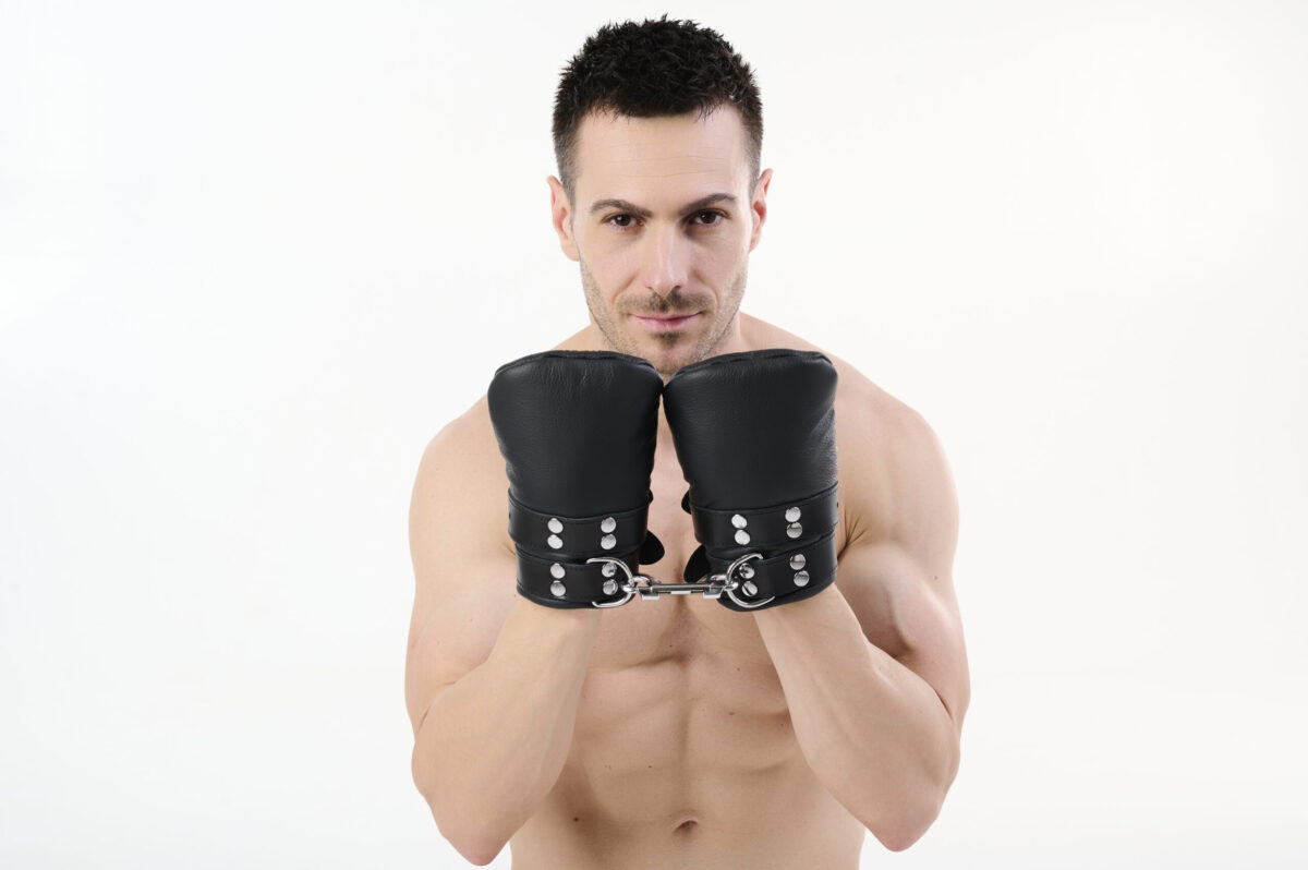Leder-Puppy-Handfesseln