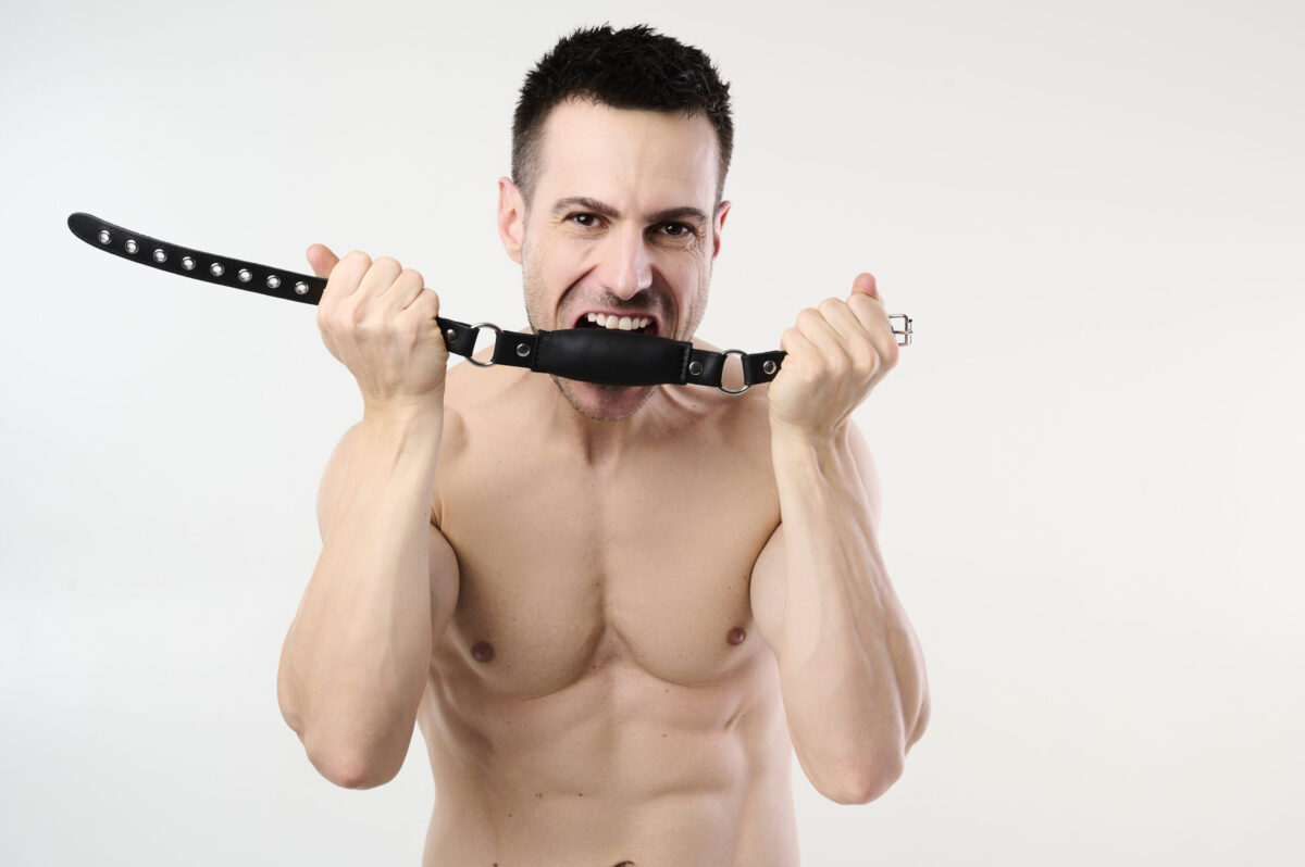SG29detal_10881 Leather Gag with Soft Silicone Cushion