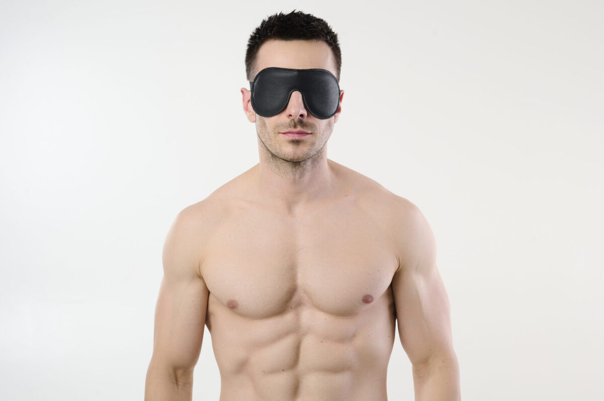 Leather Blindfold