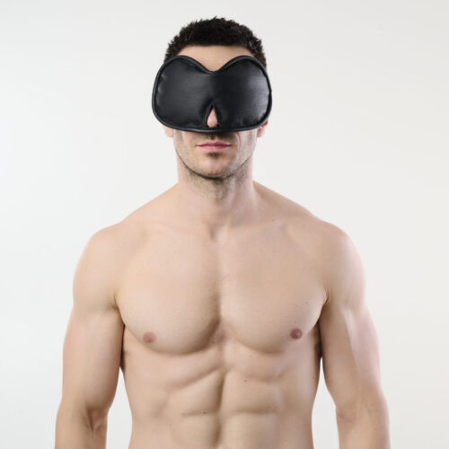 Padded Leather Blindfold