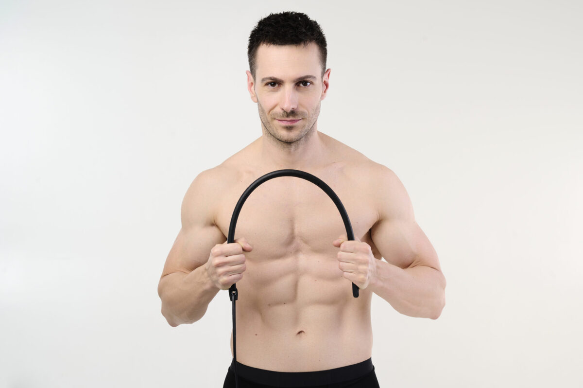 BDSM Leder-Flexstock 60 cm – Schwarz