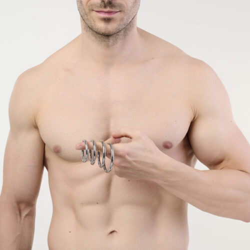 SG29detal_11279 4-Piece Metal Cock Ring Set