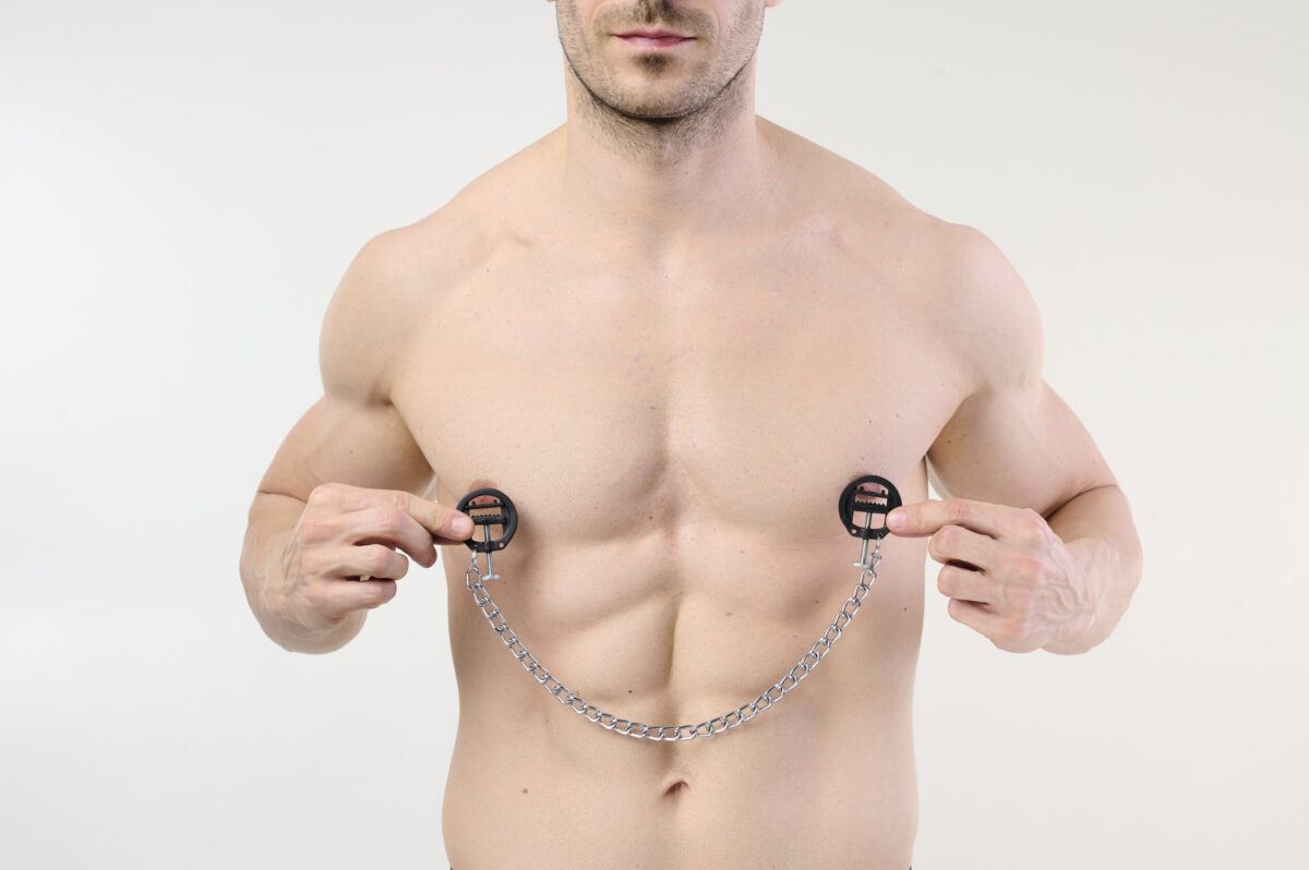 SG29detal_11299 BDSM Clamps with 35 cm Chain