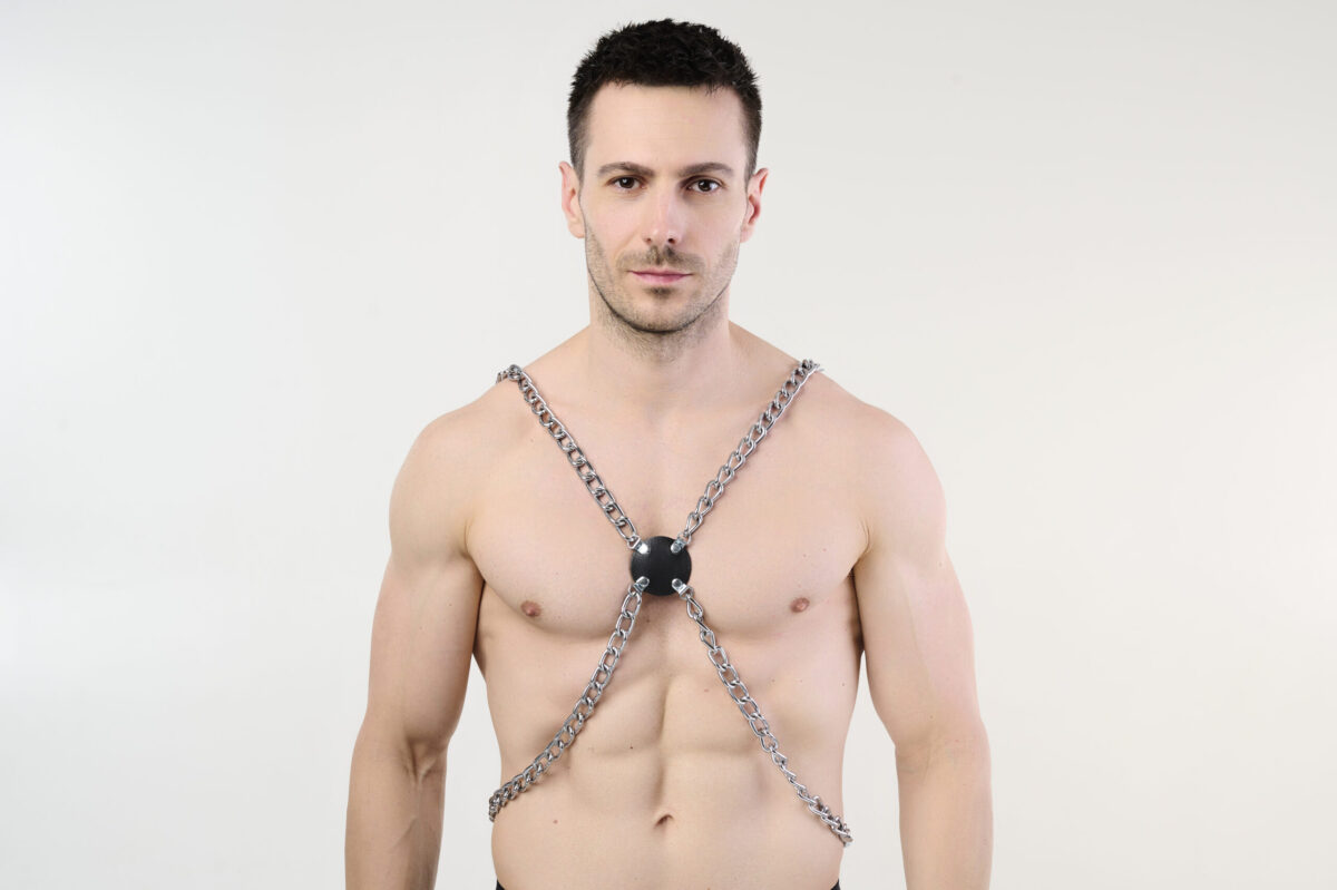SG29detal_11300 3 mm Metal Chain Harness