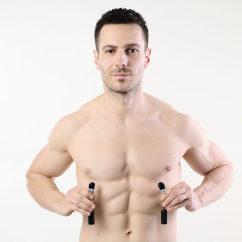 SG29detal_11385 Black Weight with Clamps – 100 g
