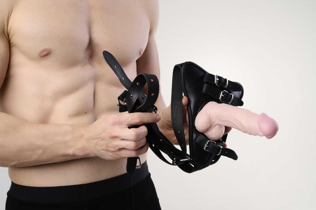 Men’s BDSM Harness with Adjustable Straps