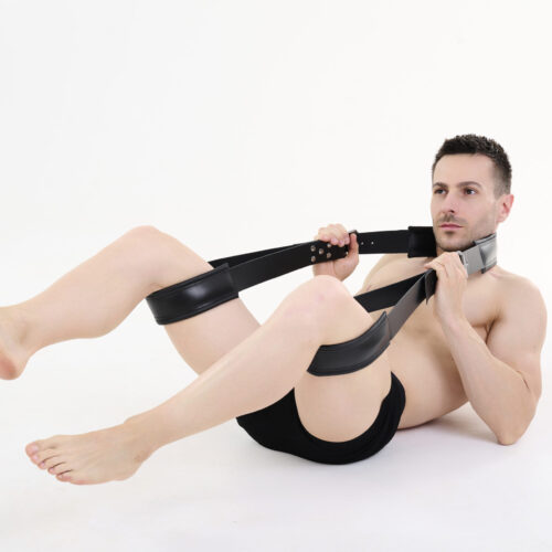 SG29detal_11616 Leather Travel Sling with Padded Loops
