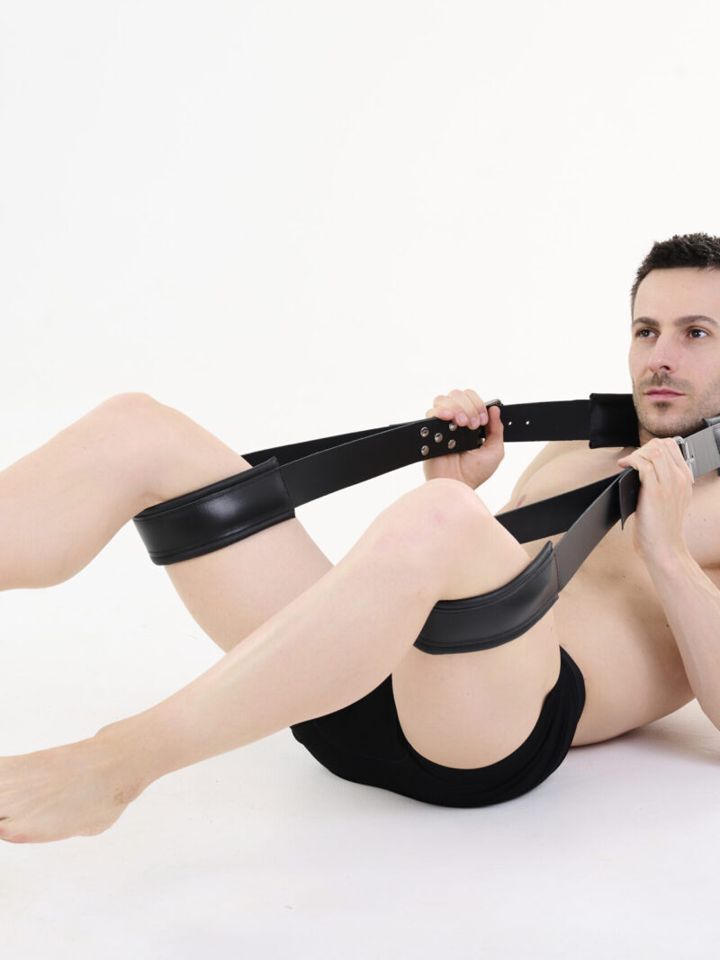 SG29detal_11616 Leather Travel Sling with Padded Loops